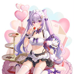 This is a pixiv picture whose title is 刻晴的情人节甜点♥.