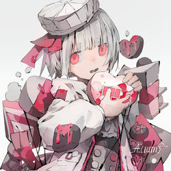 This is a pixiv picture whose title is HUION-バレンタインイラスト.