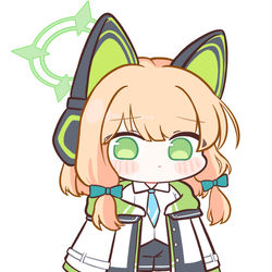 This is a pixiv picture whose title is 才羽 ミドリ.