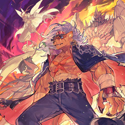 This is a pixiv picture whose title is バンチョー💥💥💥.
