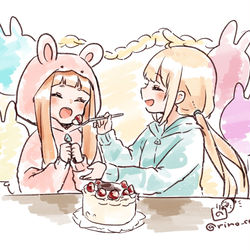 This is a pixiv picture whose title is あんになちゃん.