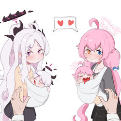 This is a pixiv picture whose title is 중혼.
