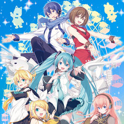 This is a pixiv picture whose title is 初音ミク×よみうりランド2023メインビジュアル.