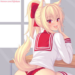 This is a pixiv picture whose title is Lewd Tiffy~~.