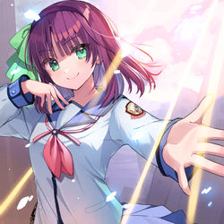 This is a pixiv picture whose title is 仲村ゆり.