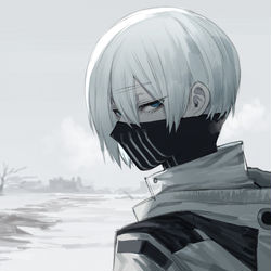 This is a pixiv picture whose title is Snowman.