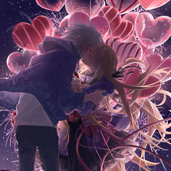 This is a pixiv picture whose title is Valentine's Day.