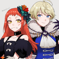This is a pixiv picture whose title is パネトネ&メリン.
