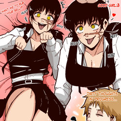 This is a pixiv picture whose title is Doggy Yoru ૮ฅ・ﻌ・აฅ.