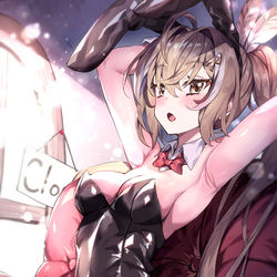 This is a pixiv picture whose title is Mumei Bunny.