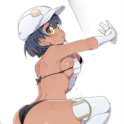 This is a pixiv picture whose title is 財団職員ちゃん.