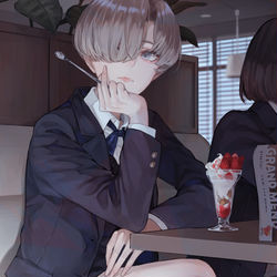 This is a pixiv picture whose title is パフェ.