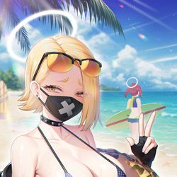 This is a pixiv picture whose title is 【ブルアカ】チンピラA.