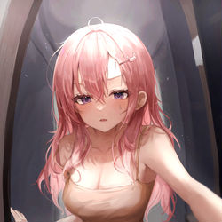 This is a pixiv picture whose title is OC.