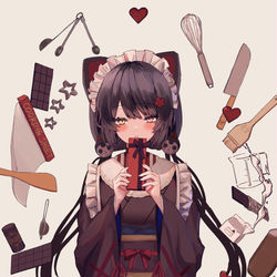 This is a pixiv picture whose title is 🍫.