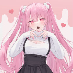 This is a pixiv picture whose title is バレンタイン🍫❤.