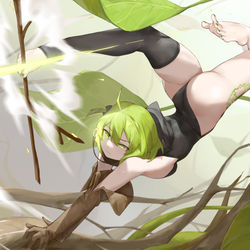 This is a pixiv picture whose title is Sylvan 认真一射.