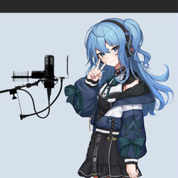 This is a pixiv picture whose title is 星街 すいせい.