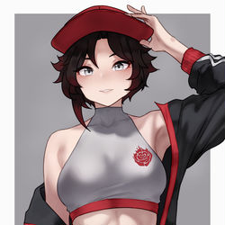 This is a pixiv picture whose title is ルビー・ローズ.