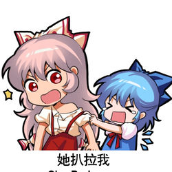 This is a pixiv picture whose title is 东方Project-藤原妹红.