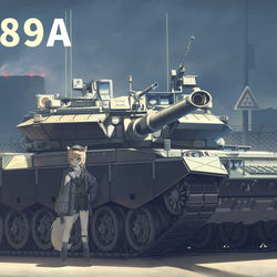 This is a pixiv picture whose title is ZTZ89A.