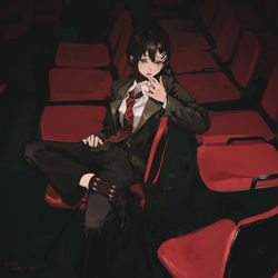 This is a pixiv picture whose title is 小小红.