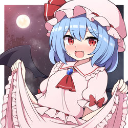 This is a pixiv picture whose title is たくしあげレミリア.