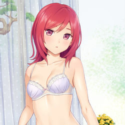 This is a pixiv picture whose title is 下着.