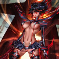 This is a pixiv picture whose title is Matoi Ryuuko.
