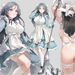 This is a pixiv picture whose title is Nightingale, The Medical Maid.