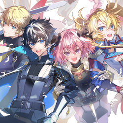 This is a pixiv picture whose title is シャルルマーニュ十二勇士.