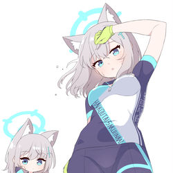 This is a pixiv picture whose title is 砂狼シロコ.