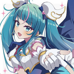 This is a pixiv picture whose title is キュアスカイ.