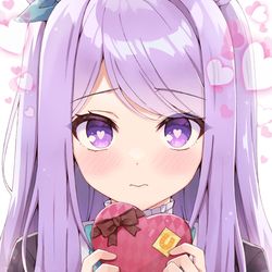 This is a pixiv picture whose title is バレンタインな照れマックイーン！.