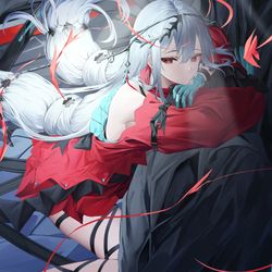 This is a pixiv picture whose title is Skadi.