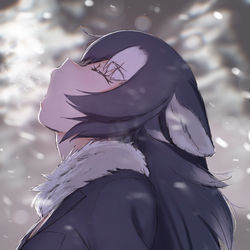 This is a pixiv picture whose title is 遠吠えするタイリクオオカミさんさん❣️.