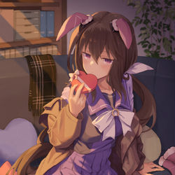 This is a pixiv picture whose title is バレンタインアヤベさん.