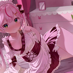 This is a pixiv picture whose title is ちら、、.