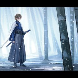 This is a pixiv picture whose title is Twitter原神松竹梅企画.