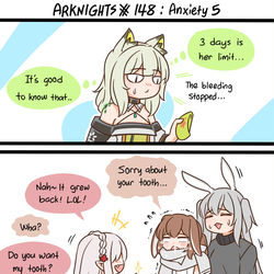 This is a pixiv picture whose title is Arknights #148.