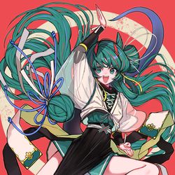 This is a pixiv picture whose title is DRAGON-CHAN.