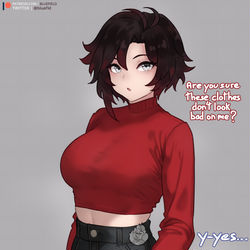 This is a pixiv picture whose title is ルビー・ローズ.