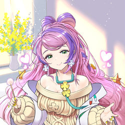 This is a pixiv picture whose title is ミモザ.