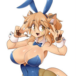 This is a pixiv picture whose title is January bunnies.