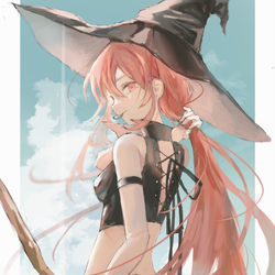 This is a pixiv picture whose title is OC.