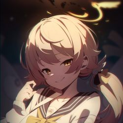 This is a pixiv picture whose title is Dark Hifumi.