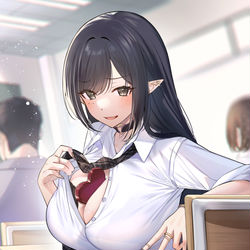 This is a pixiv picture whose title is 溶けちゃうよ♡.