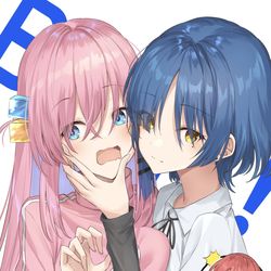 This is a pixiv picture whose title is リョウ×ぼっち.
