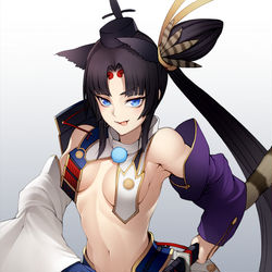 This is a pixiv picture whose title is 【FGO】牛若丸.