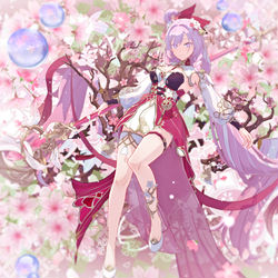 This is a pixiv picture whose title is 【崩壊3rd MMD】エリシアさん その１６.